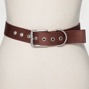 Brown Grommet Belt, NWT